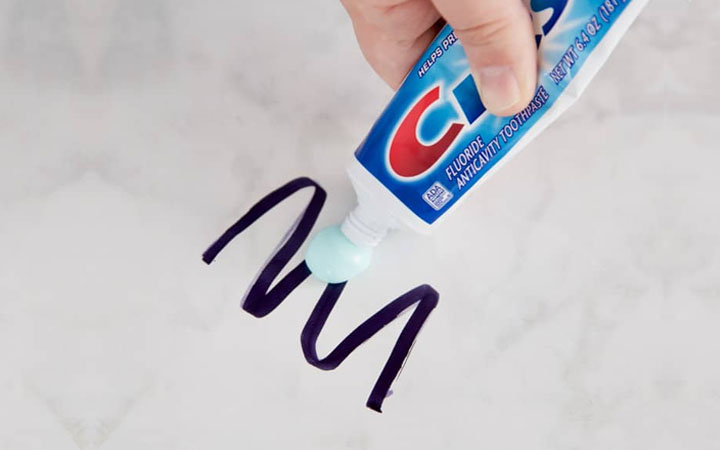 Image result for toothpaste cleaning marker