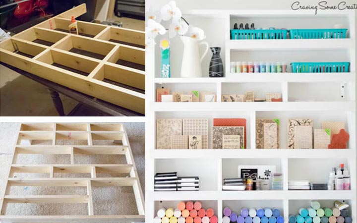 DIY Your Own Shelves According to Your Needs