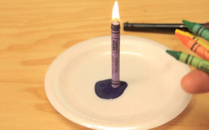 Use A Crayon As A Candle In Emergencies