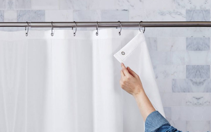 Wash Your Shower Curtain with Salt