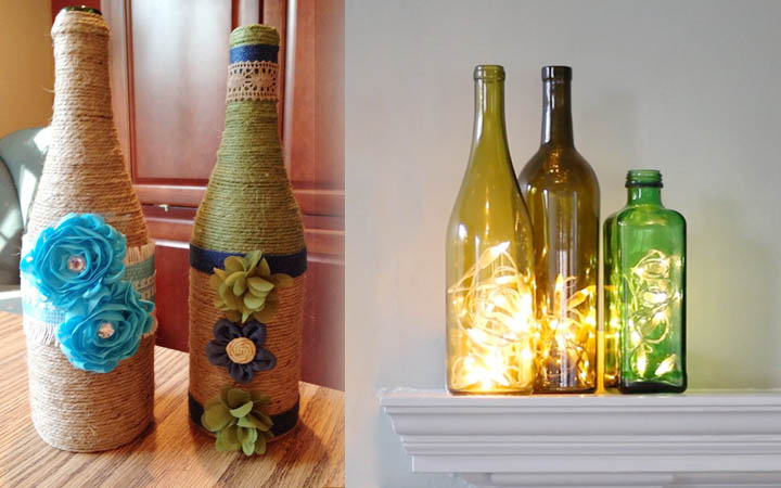 How to Make Stunning Home Decor from Boring Bottles