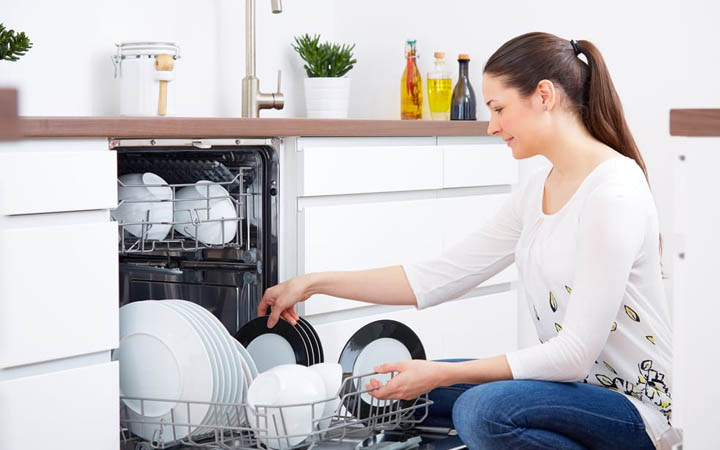 Empty the dishwasher every morning