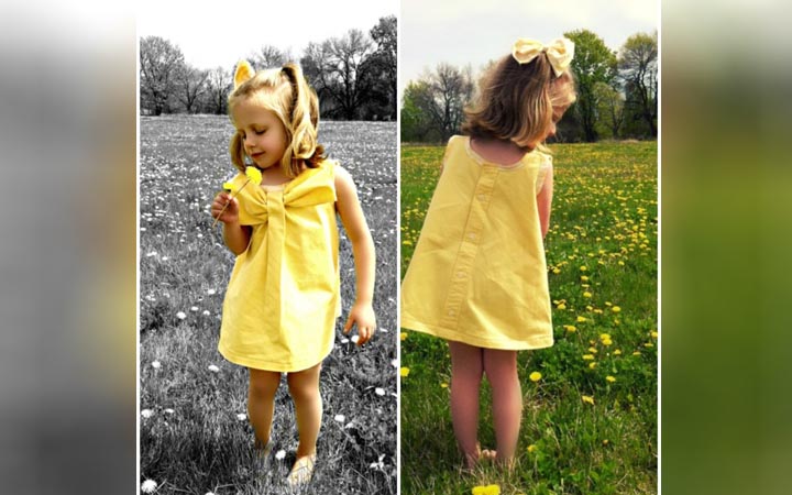 A special dress to wear in picnics