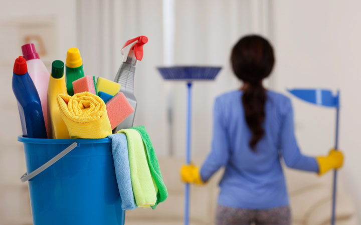 Don’t Forget About The Cleaning Supplies  quick cleaning tips  cleaning hacks  household tips  and tricks  dish soap  baking soda  white vinegar  hydrogen peroxide  cleaning supplies pet  bacteria  microwave  microwave  toilet bowl  trash bag  trash can  toilet  how to clean the floor with  