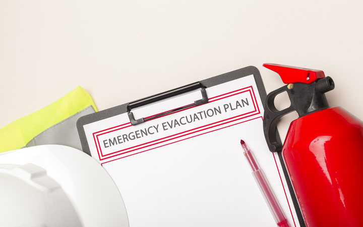 Make an evacuation plan